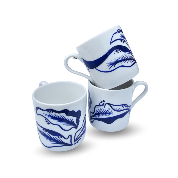 Hand painted Espress Cup Set - Image 3